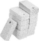 12pcs Hamster Molar Stone Guinea Pigs Rodent Hamsters Lab Natural Volcanic Rock Light Grey - Image 2