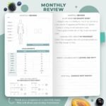 Clever Fox Wellness Journal Pocket – Daily Health & Wellness Log – Food Tracking Journal & Meal Planner for Calorie Counting, 3.7x6.7" (Turquoise) - Image 7