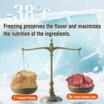 Freeze-Dried Chicken Liver Treats, Chicken Cat Treats, Cube Snacks for Pets, Single Ingredient Chickens Dog Treat Bite-Sized Pieces - Image 4