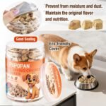 Freeze-Dried Chicken Liver Treats, Chicken Cat Treats, Cube Snacks for Pets, Single Ingredient Chickens Dog Treat Bite-Sized Pieces - Image 7