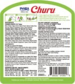 INABA Churu Cat Treats, Lickable, Squeezable Creamy Purée Cat Treat with Green Tea Extract & Taurine, 14 Grams Each Tube, 50 Tubes, Chicken & Seafood Variety - Image 3