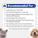 Urinary Guardian for Dogs and Cats - Supports Kidney, Adrenal Fatigue, Bladder, Urethers, Urethra, Vegan Bacon Flavor (117g) (Vitamin A) - Image 4