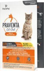 Parapet Praventa for Small Cats - 3 Tubes - Image 6