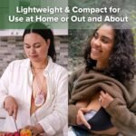 haakaa Manual Breast Pump 4oz/100ml and Ladybug Milk Collector 2.5oz/75ml Combo for Breastfeeding, Made of Food Grade Silicone - Image 4