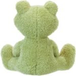 Apricot Lamb Toys Plush Velvet Frog Stuffed Animal Soft Cuddly Perfect for Child (Green Frog, 9 Inches) - Image 7