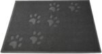 ANDALUS Cat Litter Mat - Kitty Litter Trapping Mat for Litter Boxes - Kitty Litter Mat to Trap Mess, Scatter Control - Washable Indoor Pet Rug and Carpet - Grey, Small (30cm x 40cm) - Image 9
