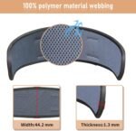 Fall Protection Safety Harnesses Full Body Roofing Construction Harness 5 Point Adjustment Harness Padded Black OSHA/ANSI COMPLIANT - Image 5