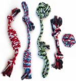 Pacific Pups Products Rope Dog Toys for Small Dogs and Medium Dogs - Benefits Non-Profit Dog Rescue - Dog Rope Toys for Small Dogs and Medium Breeds - Cotton Dog Toys Ropes for Medium Dogs Boredom - Image 8