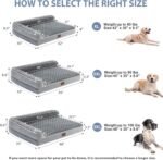 BFPETHOME Orthopedic Dog Beds for Large Dogs-Waterproof Sofa Dog Bed with Removable Washable Cover, Large Dog Bed with Waterproof Lining and Nonskid Bottom,Pet Bed for Large Dogs - Image 5