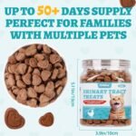 Wellix 13.5oz Urinary Tract Cat Treats for Indoor Cats - Chicken Flavor Kitten Snacks - Dandelion & Cranberry Added - Image 4