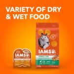 IAMS PROACTIVE HEALTH Hairball Care Adult Dry Cat Food – Chicken & Salmon – 1.59 KG (3.5LB) - Image 11