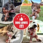 Dog Toys for Aggressive Chewers, Indestructible Dog Toys, Toughest Nylon Dog Chew Toy with Real Bacon Flavor, Fun to Chew, Dog Bone Toys for Medium/Large Breed Dogs - Image 3