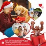 Dog Toys for Aggressive Chewers, Indestructible Dog Toys, Toughest Nylon Dog Chew Toy with Real Bacon Flavor, Fun to Chew, Dog Bone Toys for Medium/Large Breed Dogs - Image 8