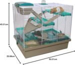 Rosewood Pico XL Translucent Teal - Hamster & Small Animal Home/Cage - Image 4