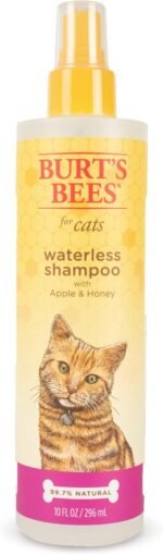 Burt's Bees for Cats FFP7297AMZ2 All-Natural Waterless Spray Shampoo with Apple and Honey, 10 Ounces, Pack of 2 - Image 3