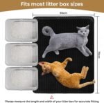 Cat Litter Mat Trapper – 75x60cm Double-Layer Honeycomb Design, Waterproof & Urine-Proof, Traps Litter to Keep Floors Clean - Image 5