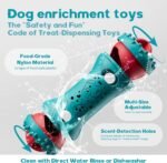 Interactive Dog Toy, Adjustable Treat Dispensing Toys to Keep Them Busy,Dog Enrichment Toy s for Brain Stimulation, Cognitive Toys for Puppy Puzzle Toy to Reduce Boredom-Gift for Cats - Image 6