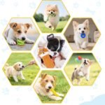 KIPRITII Plentiful Dog Toys for Small Dogs & Puppies – 23 Pack Puppy Teething Toy Set with No-Stuffing Squeaky Fox, Rope Toys & More for Boredom Relief - Image 8