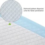 Pee Pads for Dogs Disposable, Extra Large 36" x 32" Dog Training Pads 5-Layer Leakproof & Strong Absorbent Wee Wee Pads, Puppy Potty Pad for Large Dogs Puppies Cats Rabbits and Other Pets - Image 5