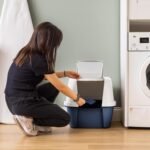 IRIS USA Cat Litter Box, Covered Litter Box with Cat Litter Scoop, Enclosed with Lid, Extra Large Kitty Litter Box, Navy - Image 8