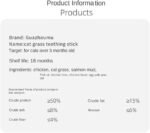 Cat Grass Teething Sticks for Indoor Cats - Natural Dried Catnip Toys, Dental Snacks, Teeth Cleaning Treats for Kittens - Image 6