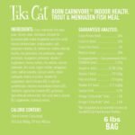 Tiki Cat Born Carnivore Indoor Health, Trout & Menhaden Fish Meal, Grain-Free Baked Kibble to Maximize Nutrients, Dry Cat Food, 6 lbs. Bag - Image 5