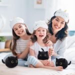 3 Pack Cat Plush Toy Set, Cute Black Cat Stuffed Animal Soft Mini Cat Keychain Gift for Kids Adults Birthday Valentines Christmas - Image 8