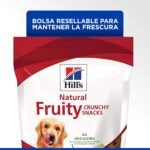 Hills Natural Fruity Snacks for Dogs with Apples & Oatmeal, Crunchy Dog Treat, 8 oz Bag - Image 5