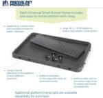 Prevue Pet Products 528 Universal Small Animal Home, Dark Gray - Image 5