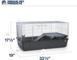Prevue Pet Products 528 Universal Small Animal Home, Dark Gray - Image 7