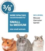 Prevue Pet Products 528 Universal Small Animal Home, Dark Gray - Image 8