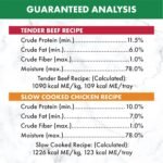 NUTRO Adult Wet Dog Food Paté, 6 Tender Beef, Sweet Potato & Carrot Recipe, 6 Slow Cooked Chicken, Potato, Carrot & Pea Recipe, 12x100g Trays - Image 5