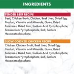 NUTRO Adult Wet Dog Food Paté, 6 Tender Beef, Sweet Potato & Carrot Recipe, 6 Slow Cooked Chicken, Potato, Carrot & Pea Recipe, 12x100g Trays - Image 6