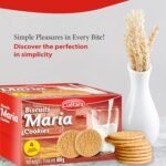 Delicious and Crunchy Maria Biscuits 800g (4 Packs of 200g), Snacks for Kids by Cuetara - Cookies and Snacks Product of Portugal - Image 5