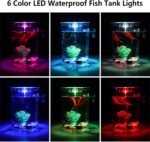 Betta Fish Tank, 360 Aquarium With LED Light, 1 Gallon Fish Bowl, Small Starter Kit, Self-Cleaning Beta Tank for Desktop Decoration in Office, Home, Room Decor - Image 4