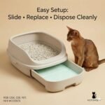 High-Absorption Cat Litter Pads for Breeze-Style Systems (25 Count) – Leakproof Litter Box Pads – Odor Control, Cat Pee Pads for Indoor Cats – 16.9 x 11.4 in - Image 8