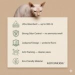 High-Absorption Cat Litter Pads for Breeze-Style Systems (25 Count) – Leakproof Litter Box Pads – Odor Control, Cat Pee Pads for Indoor Cats – 16.9 x 11.4 in - Image 10