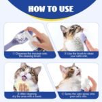 Cat Acne Chin Treatment,Removes Cat Chin Blackheads with Cat Grooming Spray,Equipped with Cleansing Brush,Cruelty-Free and Freshness (cat ance Set) - Image 7