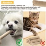 Freeze Dried Duck Stick Cat Treats, High Protein Healthy Treats for Cats & Dogs, Natural Teeth Cleaning Snacks, Gluten& Grain Free - Image 7