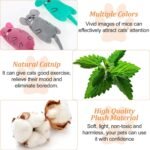 6 Pcs Cat Toys Cat Chew Catnip Toys, Interactive Cat Toys Bite Resistant for Indoor, Plush Cartoon Pet Catnip Teeth Cleaning Toys for Kitten Puppy Small Pets - Image 4
