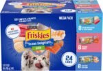 Friskies Ocean Delights Wet Cat Food, Pate Variety Pack 3 Flavours - 156 g Can (24 Pack) - Image 3