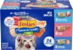 Friskies Ocean Delights Wet Cat Food, Pate Variety Pack 3 Flavours - 156 g Can (24 Pack) - Image 4