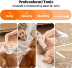 Neakasa P1 Pro Pet Grooming Kit & Vacuum Suction 99% Pet Hair, Professional Grooming Clippers with 5 Proven Grooming Tools for Dogs Cats and Other Animals - Image 4