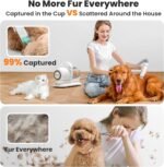 Neakasa P1 Pro Pet Grooming Kit & Vacuum Suction 99% Pet Hair, Professional Grooming Clippers with 5 Proven Grooming Tools for Dogs Cats and Other Animals - Image 5