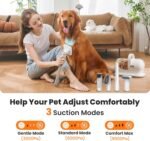 Neakasa P1 Pro Pet Grooming Kit & Vacuum Suction 99% Pet Hair, Professional Grooming Clippers with 5 Proven Grooming Tools for Dogs Cats and Other Animals - Image 6