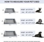 BFPETHOME Dog Beds for Large Dogs, Orthopedic Dog Bed for Medium Large Dogs,Big Waterproof Couch Pet Bed with Removable Washable Cover - Image 7