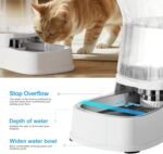 Gardner Pet 3.85L Automatic Dog Water Dispenser, Gravity Stainless Steel Dog Water Bowl, 100% BPA-Free, Large Capacity, Spill-Resistant, Suitable for Medium & Large-Size Pets, White - Image 5