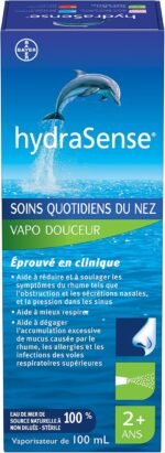 HydraSense Gentle Mist Nasal Spray, Daily Nasal Care, 100% Natural Source Seawater, Preservative-Free, 100 mL - Image 10