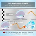 YVE LIFE Interactive Cat Toys Ball for Indoor Cats,[Newly Upgraded] Agile Moving Cat Ball with Elastic Mesh Tail,Automatic Kitten Toys for Bored Indoor Adult Cats,Motion Activated - Image 5