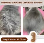 Cat Steam Brush for Dogs & Cats – 3-in-1 Pet Deshedding Tool for Long & Short Haired Pets, Grooming Shedding Brush-Contains shampoo - Image 8